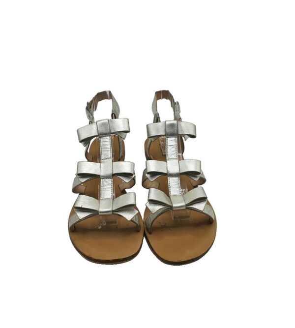 Sandale dama Tex 37, imitatie de piele, gri - imagine 3