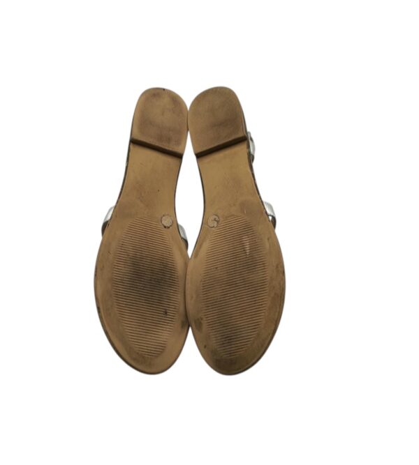 Sandale dama Tex 37, imitatie de piele, gri - imagine 5