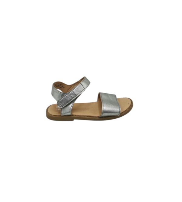 Sandale copii H&M 26, imitatie de piele, gri - imagine 1