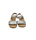 Sandale copii H&M 26, imitatie de piele, gri - imagine 3