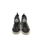 Adidasi copii H&M 23, imitatie de piele, gri negru - imagine 3