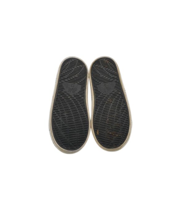 Adidasi copii H&M 23, imitatie de piele, gri negru - imagine 5