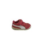 Adidasi copii Puma 25, material textil, roz alb