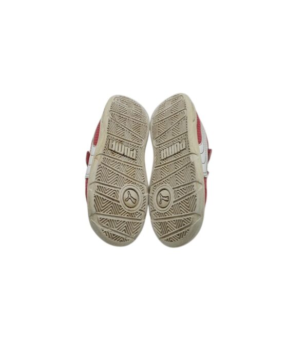 Adidasi copii Puma 25, material textil, roz alb - imagine 5