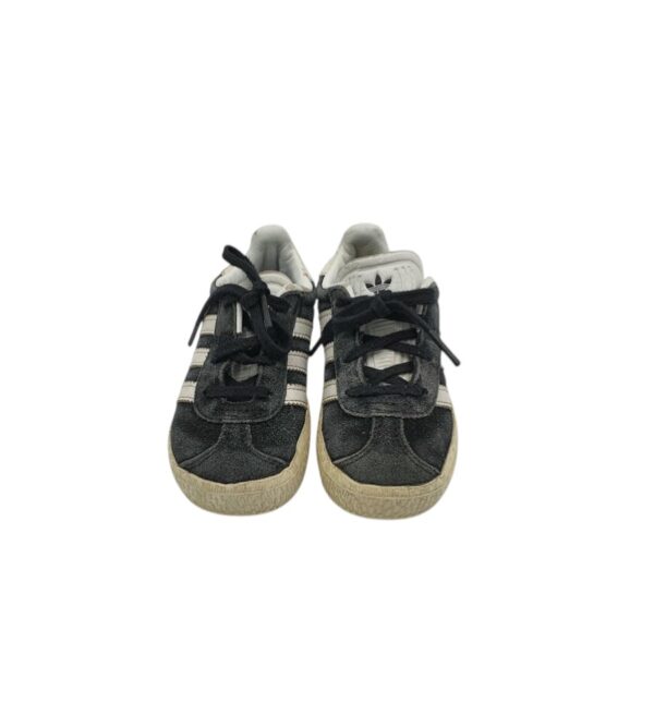 Adidasi copii Adidas 23, piele intoarsa, gri - imagine 3