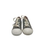 Tenisi copii Converse 23, material textil, gri - imagine 3
