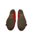 Balerini dama 39, material textil, rosu - imagine 5