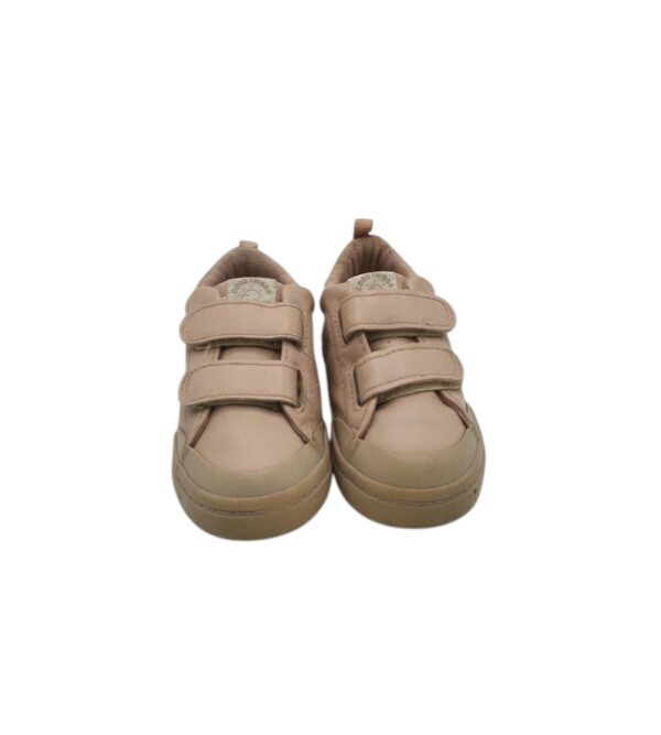 Tenisi copii H&M 23, imitatie de piele, bej - imagine 3