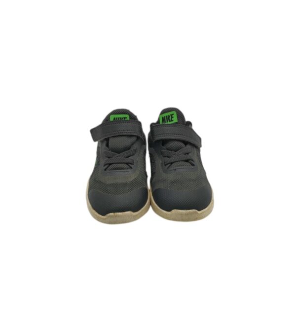 Adidasi copii Nike 23, imitatie de piele, material textil, negru - imagine 3