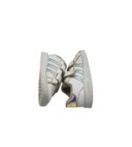Adidasi copii Adidas 24, imitatie de piele, alb - imagine 4