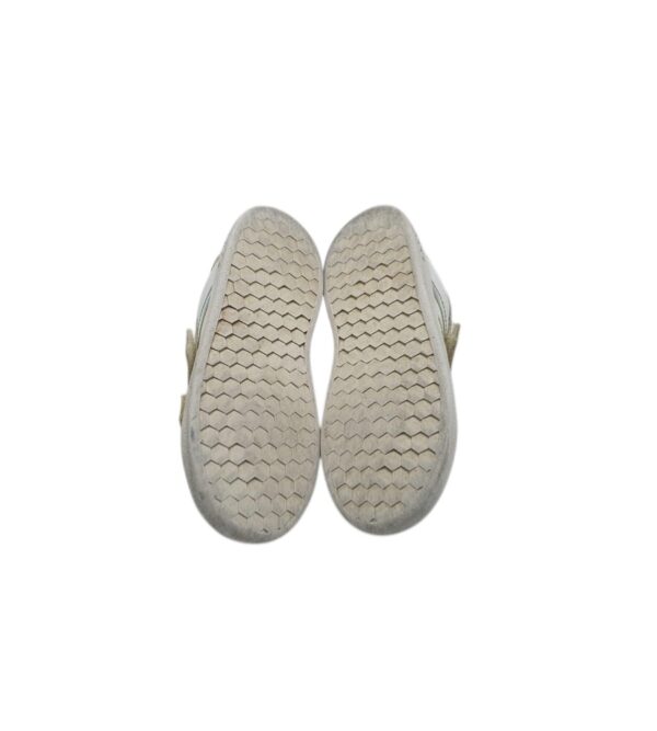 Adidasi copii Adidas 24, imitatie de piele, alb - imagine 5