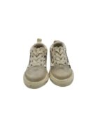 Tenisi copii Vans 22, piele intoarsa, material textil, gri - imagine 3