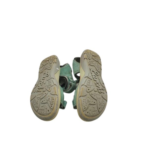 Sandale copii Lurchi 27, piele intoarsa, verde - imagine 5