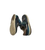 Mocasini copii Clarks 24, piele intoarsa, albastru - imagine 4