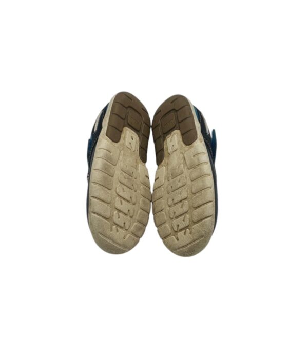 Mocasini copii Clarks 24, piele intoarsa, albastru - imagine 5