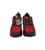 Adidasi barbati Astero , material textil, imitatie de piele, rosu negru - imagine 3