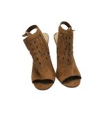 Sandale dama New Look 39, material textil, maro - imagine 3