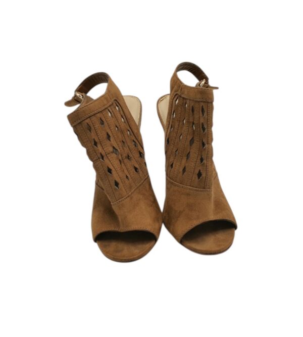 Sandale dama New Look 39, material textil, maro - imagine 3