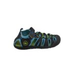 Sandale copii Dockers 34, imitatie de piele, material textil, negru albastru