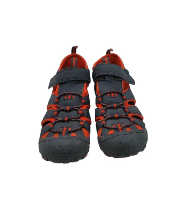 Sandale copii Mountain Warehouse 37, imitatie de piele, negru rosu - imagine 3