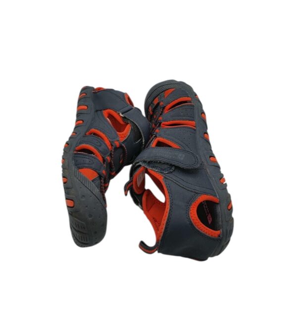 Sandale copii Mountain Warehouse 37, imitatie de piele, negru rosu - imagine 4