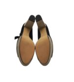 Sandale dama Clarks 39, material textil, negru - imagine 5