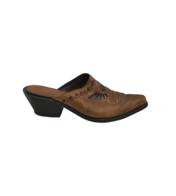Saboti dama Sonora 41, piele, maro - imagine 1