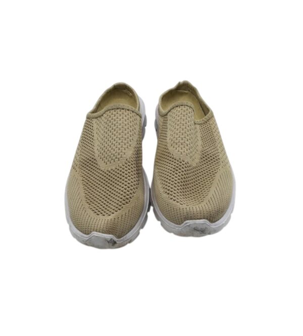 Saboti dama 41, material textil, bej - imagine 3