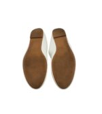 Balerini dama Graceland 40, imitatie de piele, alb - imagine 5