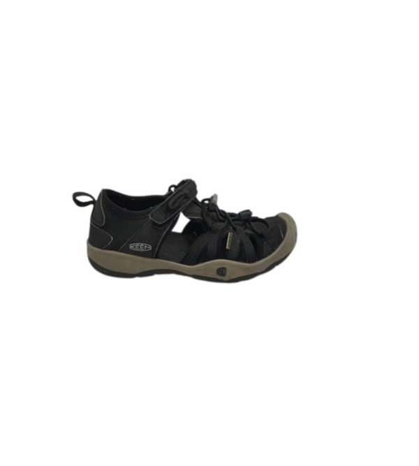 Sandale copii Keen 29, imitatie de piele, negru - imagine 1