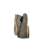 Mocasini dama 5th Avenue 39, piele intoarsa , gri - imagine 4