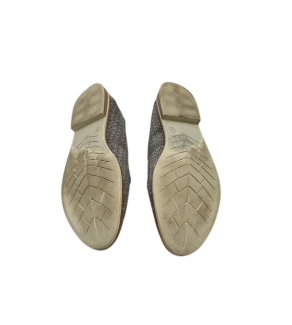 Mocasini dama 5th Avenue 39, piele intoarsa , gri - imagine 5