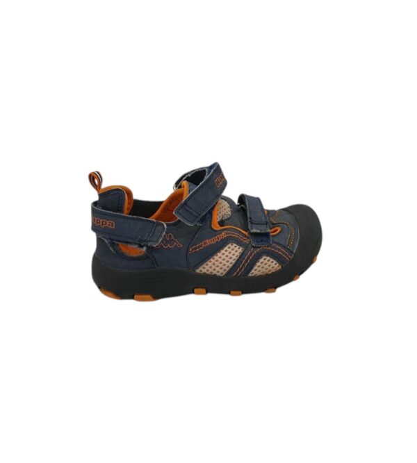 Sandale copii Kappa 32, imitatie de piele, bleumarin - imagine 1