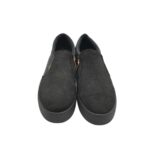Espadrile dama 39, imitatie de piele, material textil, negru - imagine 3