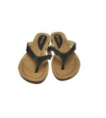 Saboti dama Inblu 39, imitatie de piele, negru - imagine 3