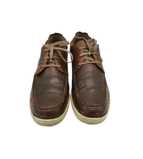 Mocasini barbati Fretz Men 45, piele, maro - imagine 3