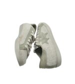 Adidasi dama Skechers 39, material textil, piele intoarsa , gri - imagine 4