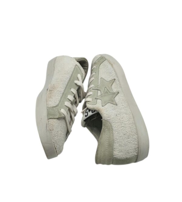 Adidasi dama Skechers 39, material textil, piele intoarsa , gri - imagine 4