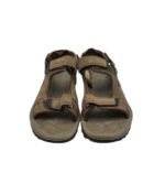 Sandale barbati Peter Storm 42, piele intoarsa, maro - imagine 3