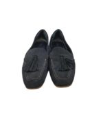 Mocasini dama M&S 38, piele intoarsa, negru - imagine 3