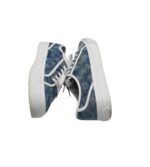 Tenisi dama Guess 39, material textil, albastru - imagine 4
