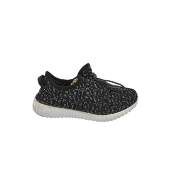 Adidasi dama 40, material textil, negru gri - imagine 1