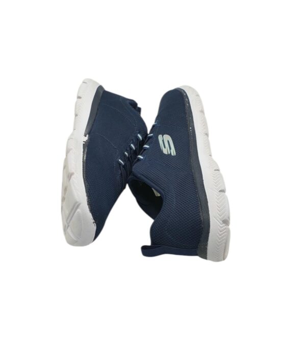 Adidasi dama Skechers 38, material textil, bleumarin - imagine 4
