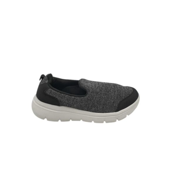 Adidasi dama Papaya 36, material textil, negru gri - imagine 1