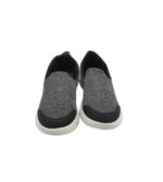 Adidasi dama Papaya 36, material textil, negru gri - imagine 3