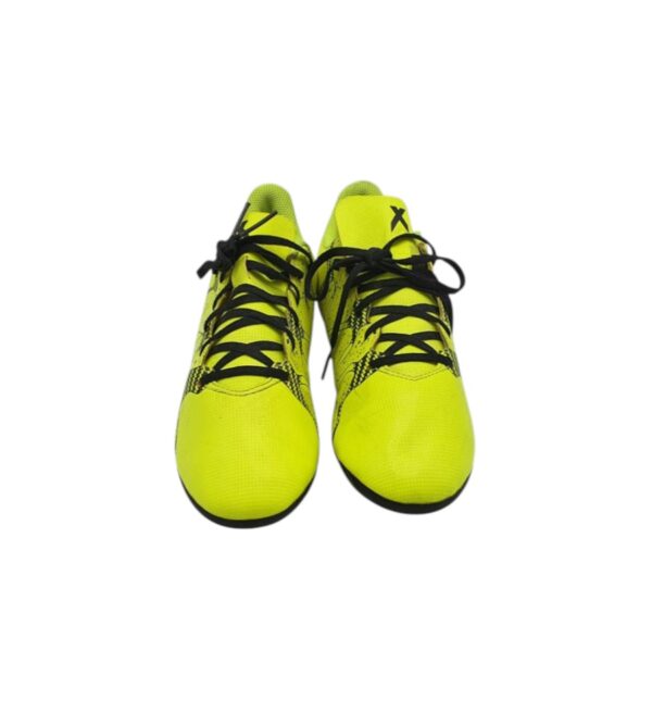 Adidasi copii Adidas 38, imitatie de piele, galben - imagine 3