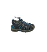 Sandale copii Regatta 29, imitatie de piele, material textil, gri