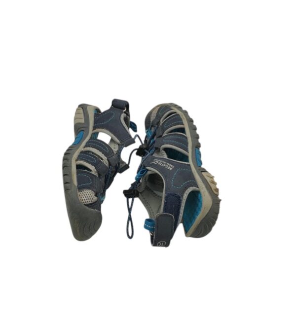Sandale copii Regatta 29, imitatie de piele, material textil, gri - imagine 4