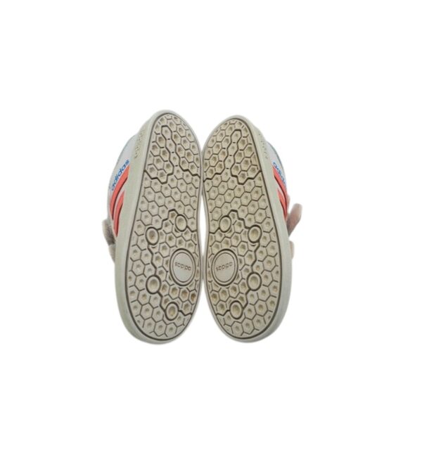 Adidasi copii Adidas 22, imitatie de piele, alb - imagine 5