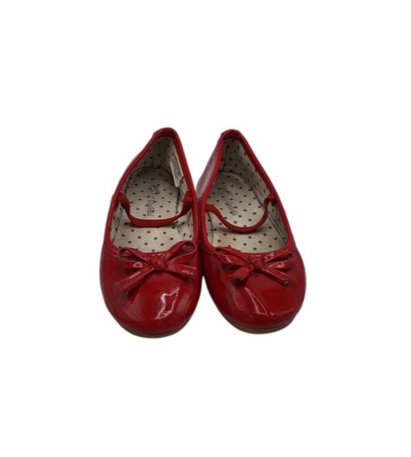 Balerini copii Lc Waikiki 26, imitatie de piele, rosu - imagine 3